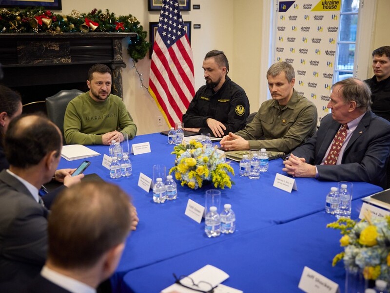 Зеленський зустрівся з керівниками оборонних компаній США