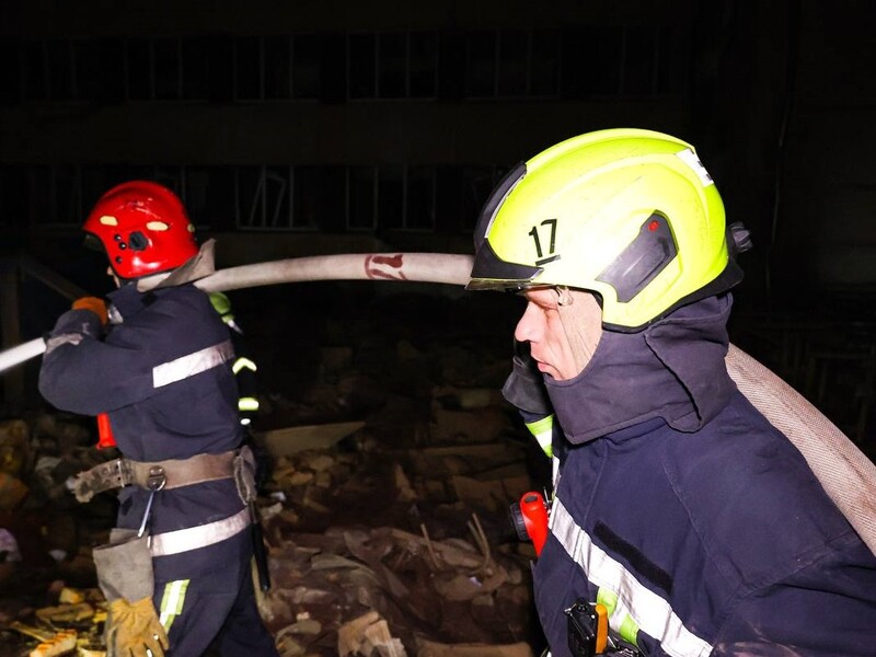 В Одесі уламками збитого безпілотника окупантів поранено двох людей, сталася пожежа – ОВА