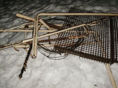 Пограничники пресекли попытку вывоза 80 кг металлолома из Чернобыльской зоны