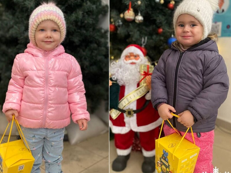 В Одесі Фонд Ріната Ахметова привітав дітей-переселенців із новорічними святами