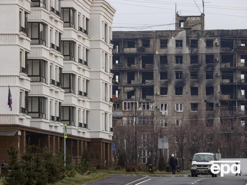 У Маріуполі росіяни планують звести котеджне містечко на місці зруйнованих будинків