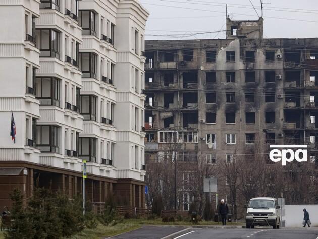 У Маріуполі росіяни планують звести котеджне містечко на місці зруйнованих будинків