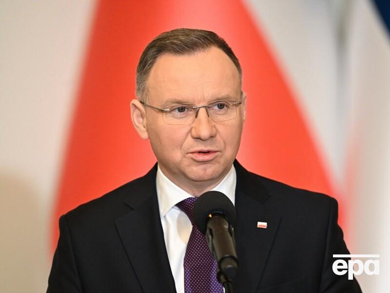 Президент Польщі скликав Раду безпеки країни, щоб обговорити війну в Україні та можливість підтримки ЗСУ