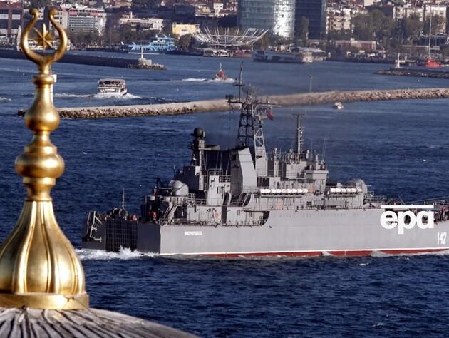 РосЗМІ з посиланням на Чорноморський флот написали про загибель 74 моряків 
