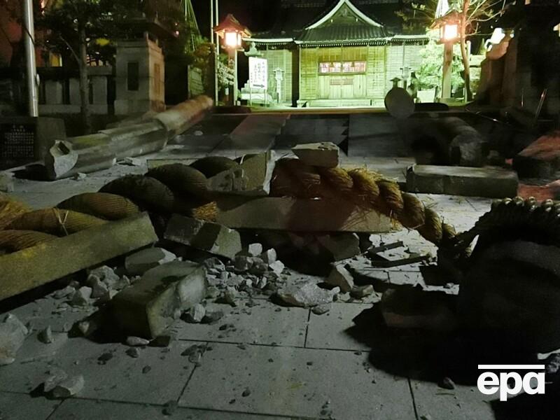 Унаслідок землетрусу в Японії загинуло щонайменше четверо людей