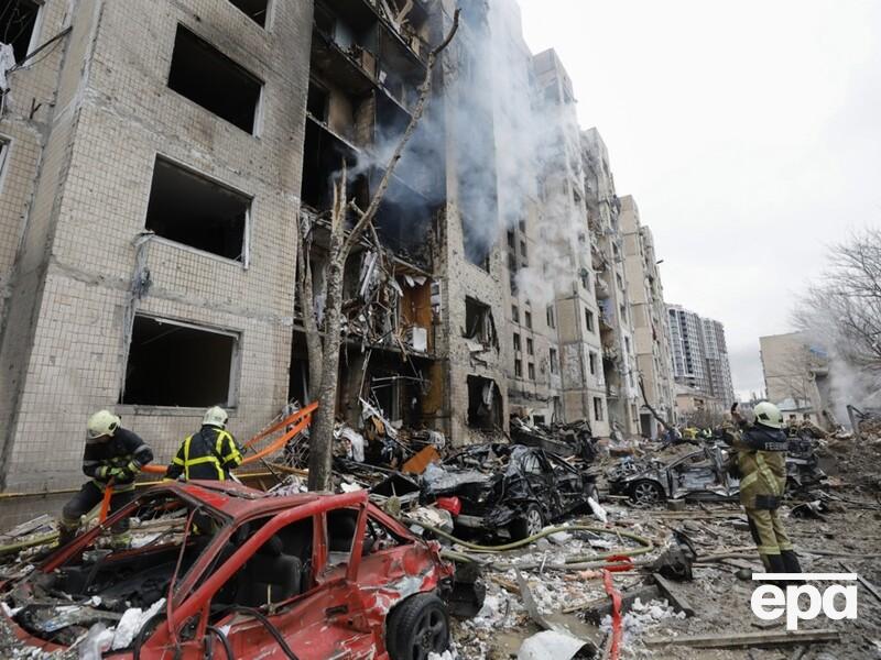 У Києві через атаку РФ пошкоджено 321 квартиру, сім повністю вигоріли – ДСНС
