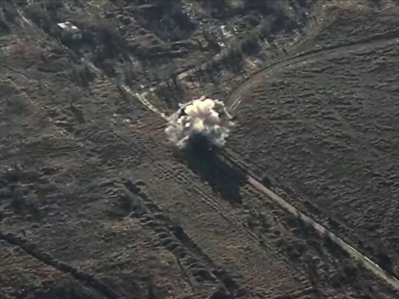 ССО навели огонь HIMARS на российский беспилотный авиакомплекс ZALA. Экипаж, транспорт и БПЛА уничтожены. Видео