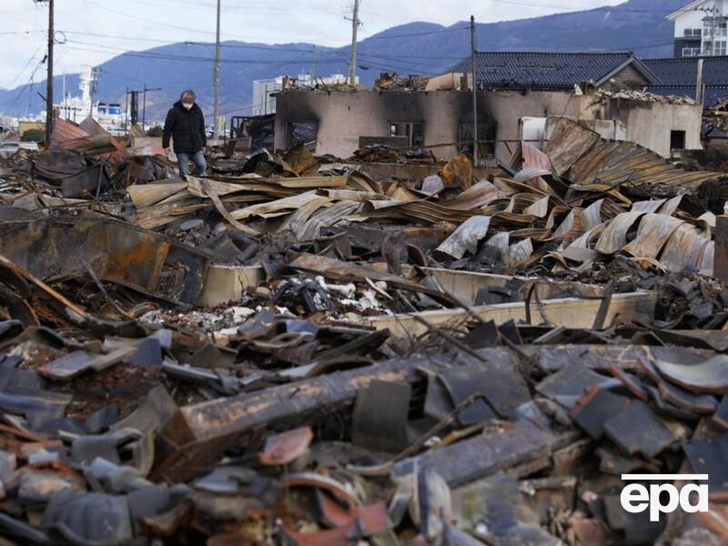 Кількість загиблих унаслідок землетрусу в Японії зросла до 78, понад пів сотні людей вважають зниклими безвісти