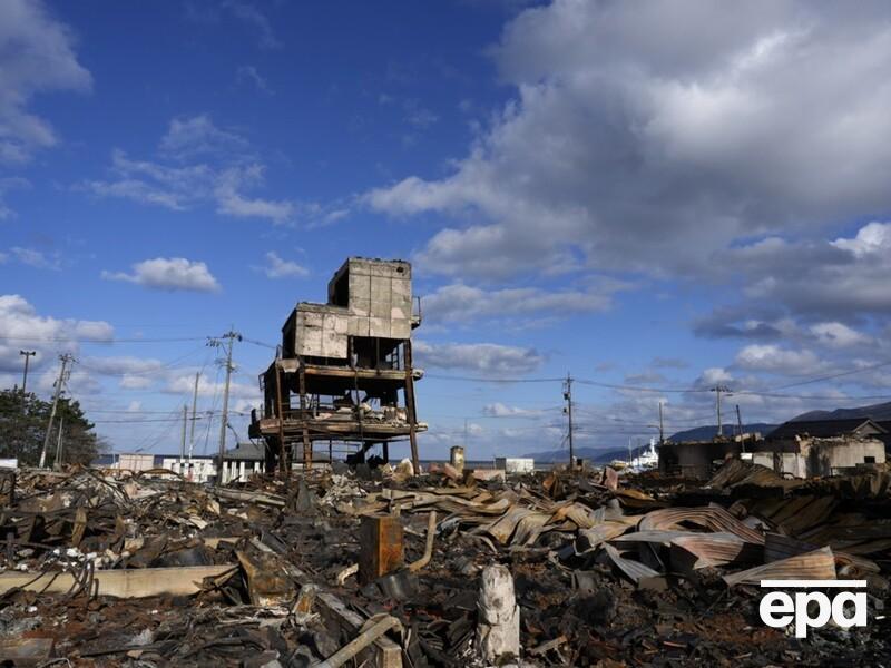 Землетрясение в Японии расширило береговую линию более чем на 170 метров
