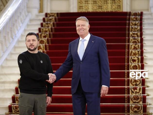 Зеленский поговорил с президентом Румынии об экспорте украинского зерна и обучении пилотов на F-16