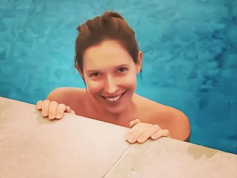 Осадчая показала фото, сделанное во времена ее работы моделью