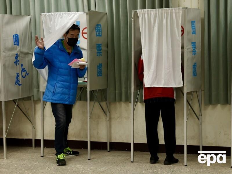 На Тайване проходят выборы парламента и президента