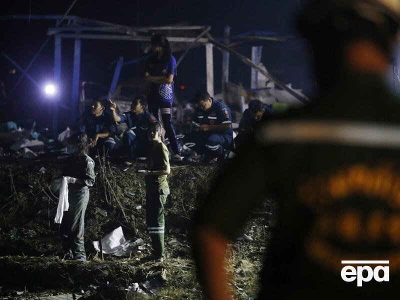 В Таиланде произошел взрыв на фабрике пиротехники, погибли не менее чем 21 человек