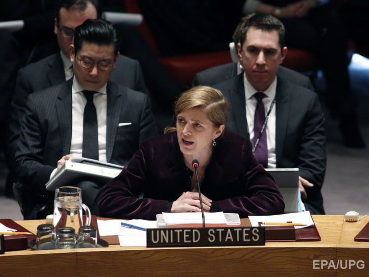 Постпред США в ООН Пауэр: Смягчение санкционных мер в отношении российского правительства только подстегнет его