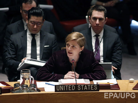 Постпред США в ООН Пауэр: Смягчение санкционных мер в отношении российского правительства только подстегнет его