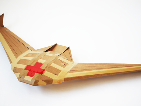 Американские ученые создали бумажный беспилотник