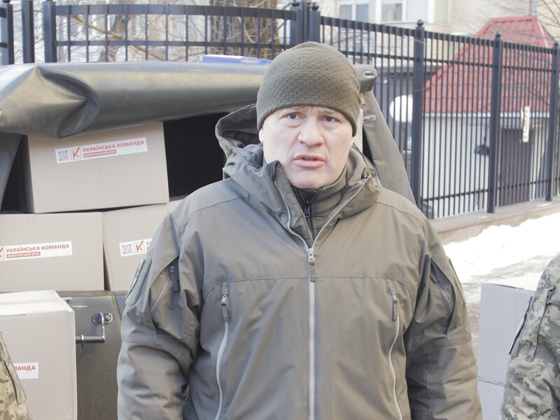 Палатный: "Украинская команда" передала десантникам более 1 тыс. обогревательных наборов
