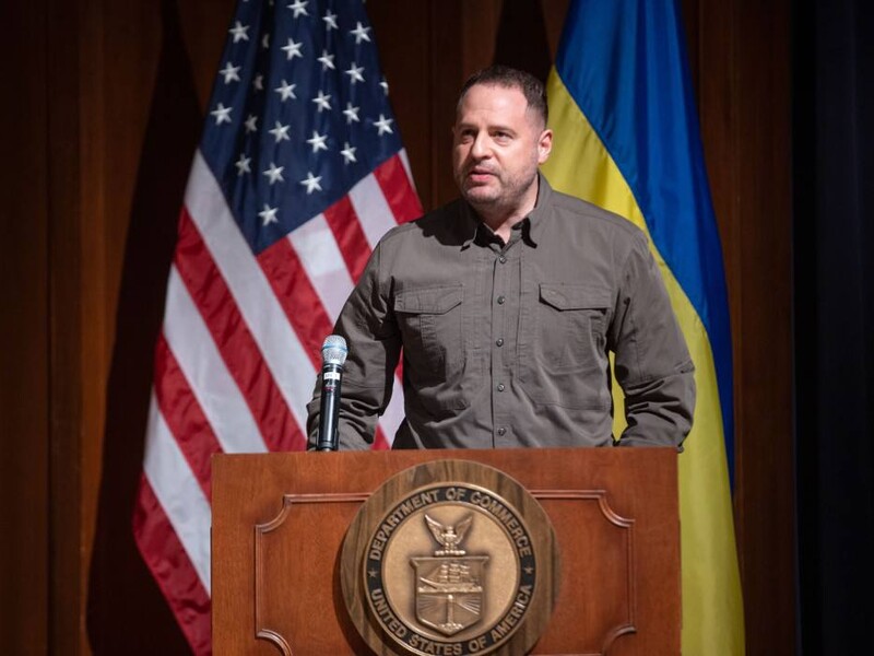 Єрмак заявив, що рівень підтримки України з боку США не змінився