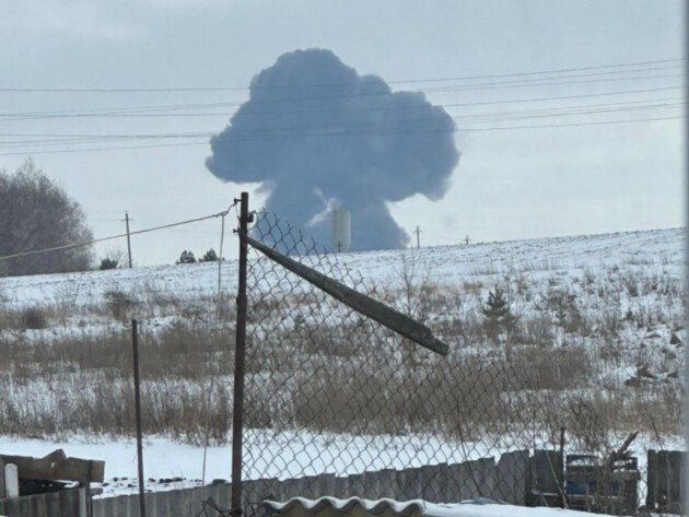 Літак окупантів, який упав у Бєлгороді, перевозив ракети С-300 для обстрілів Харкова – 