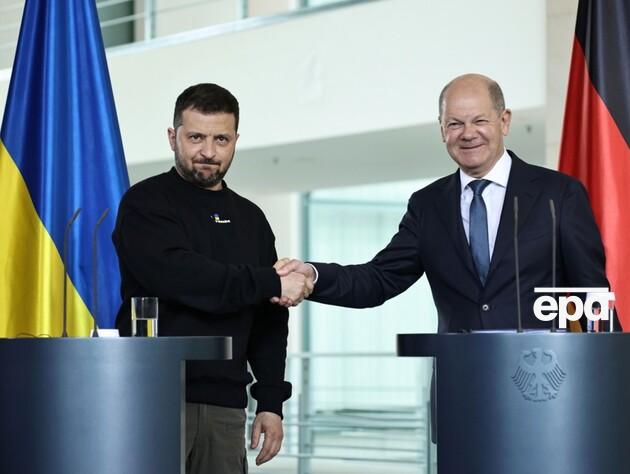 Зеленський заявив, що демократичний устрій у Європі збережеться, лише якщо його надійно захищатиме Німеччина