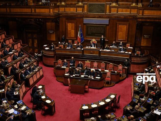Сенат Італії схвалив постачання зброї Україні до кінця 2024 року