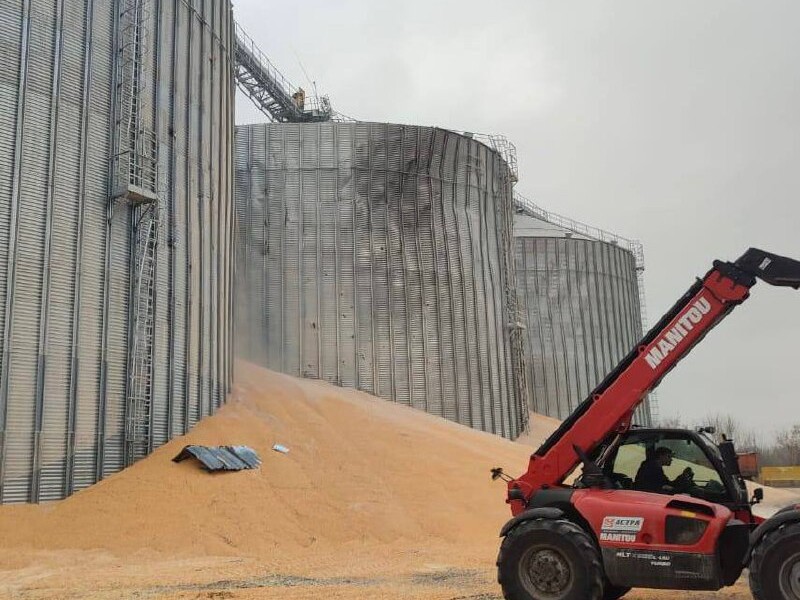 Россияне ударили по зернохранилищу в Полтавской области, часть урожая уничтожена – ОВА