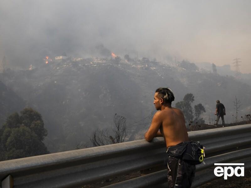 В Чили бушуют лесные пожары, погиб уже 51 человек