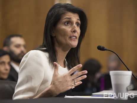 Россия пытается показать мускулы. Не думаю, что мы можем ей доверять – выдвинутая на должность постпреда США при ООН Хайли