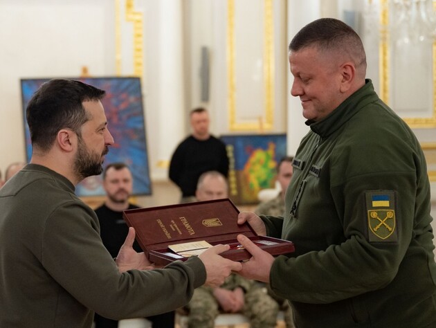 Залужный о получении звания Героя Украины: Это честь и ответственность