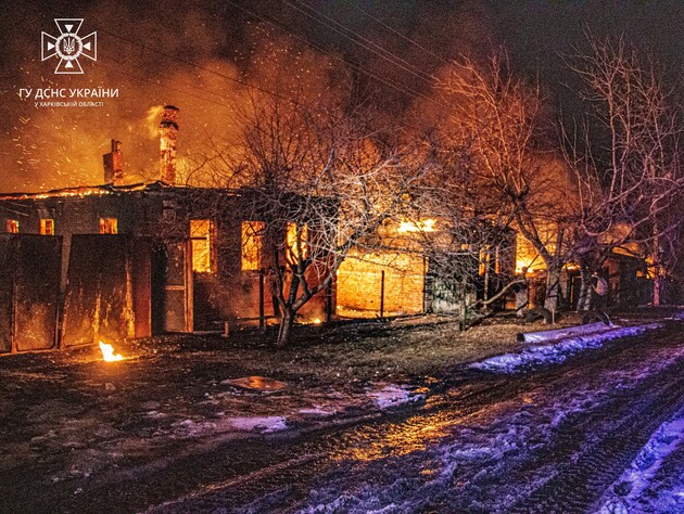У Харкові в пожежі через атаку РФ загинула сім'я із п'яти людей – ОВА
