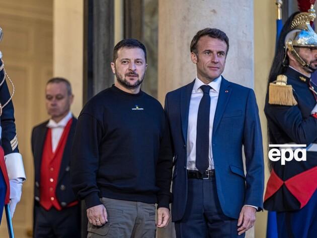 Зеленский пообщался с Макроном, обсуждали гарантии безопасности и оборонные потребности Украины