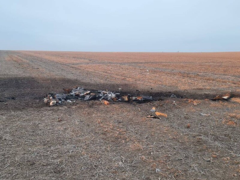 Российский дрон упал на территории Молдовы