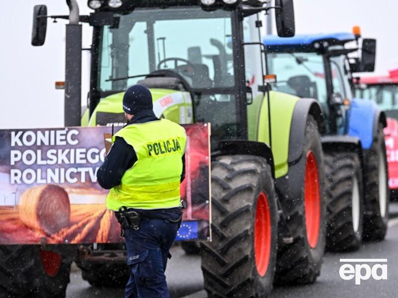 Польские фермеры начали протест еще в двух пунктах пропуска и снова заблокировали "Шегини" – ГПСУ