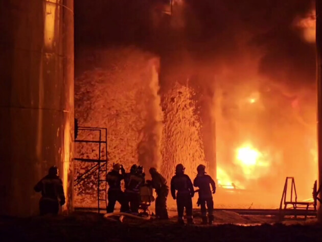 Нефтебазу в Курской области ночью атаковало ГУР – СМИ
