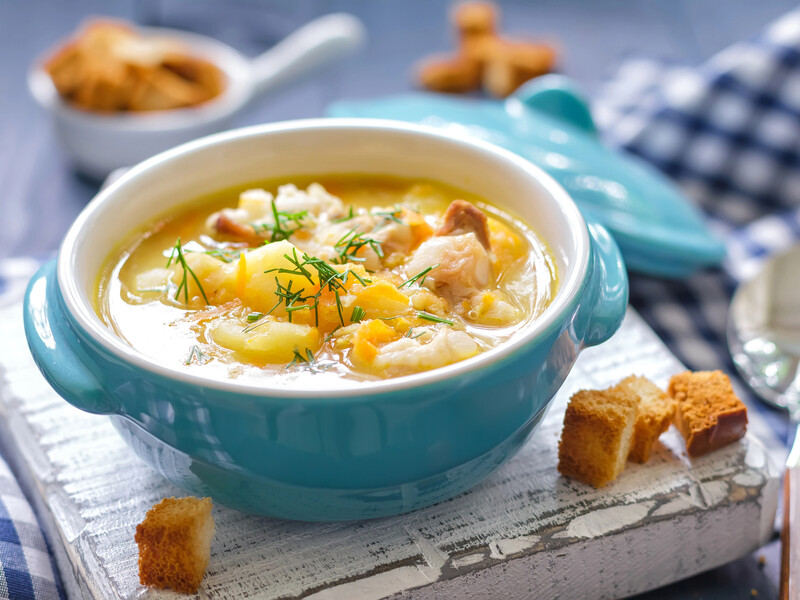 Гороховий суп. Рецепт від Саліванчук