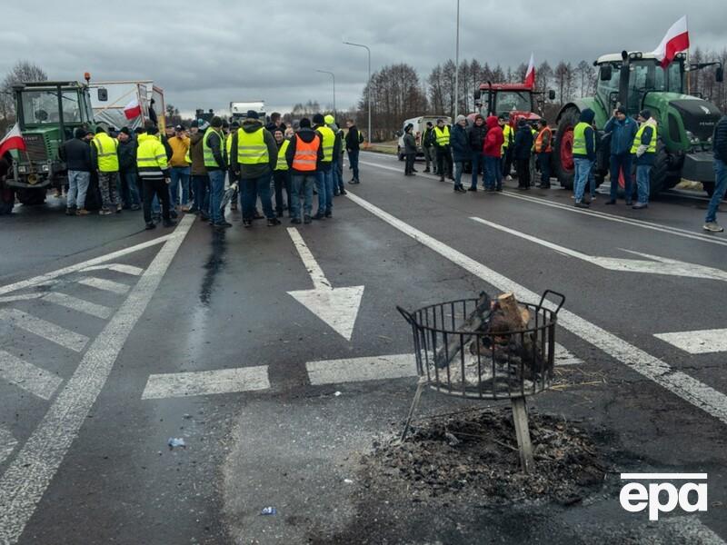 Польські фермери знову заблокували прикордонний пункт "Корчова – Краковець"