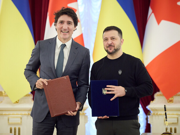 Украина и Канада подписали соглашение по безопасности, Киев получит в 2024 году более чем $2,2 млрд помощи