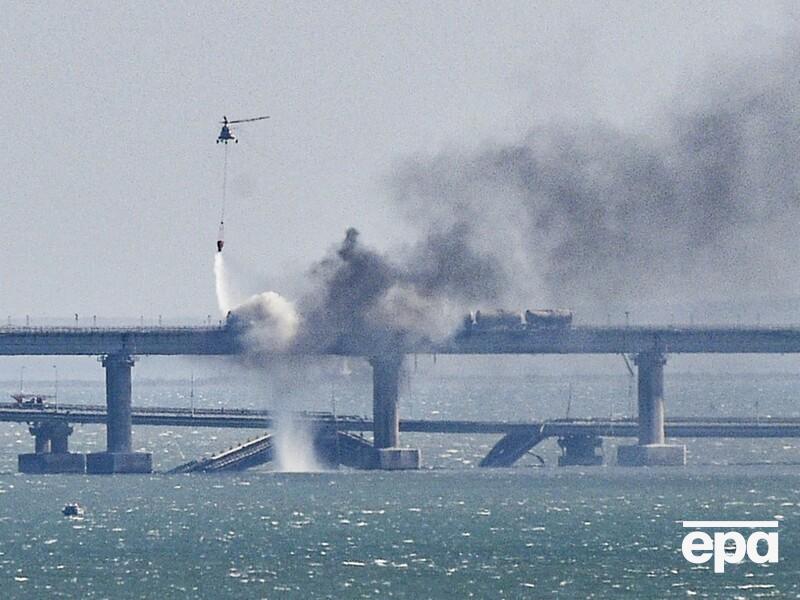 После поражения Крымского моста оккупанты до сих пор не могут использовать его для перемещения боеприпасов – глава СБУ