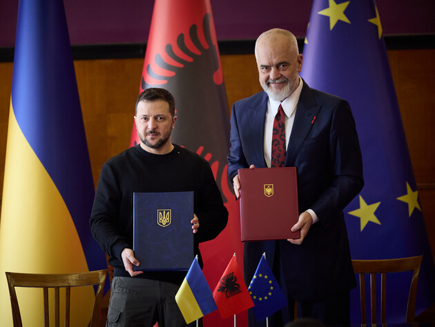 Украина и Албания подписали Договор о дружбе и сотрудничестве