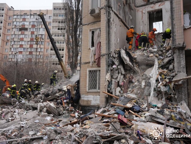 Костин об ударе по Одессе: Первый случай, когда дрон разрушил целый подъезд многоквартирного дома