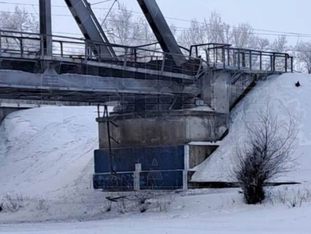 В ГУР сообщили о подрыве железнодорожного моста в России, который оккупанты использовали для транспортировки военных грузов