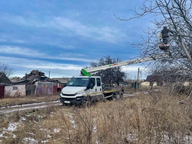 В феврале ДТЭК вернул свет 426 тыс. семей, которые были без электричества из-за обстрелов