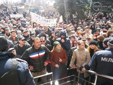 Сепаратисты в Мариуполе пытались захватить прокуратуру