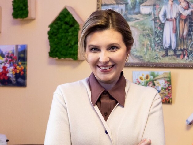 Первая леди Украины о браке с Зеленским: Мы умеем рассмешить, когда нужно. Или дать пинка: 