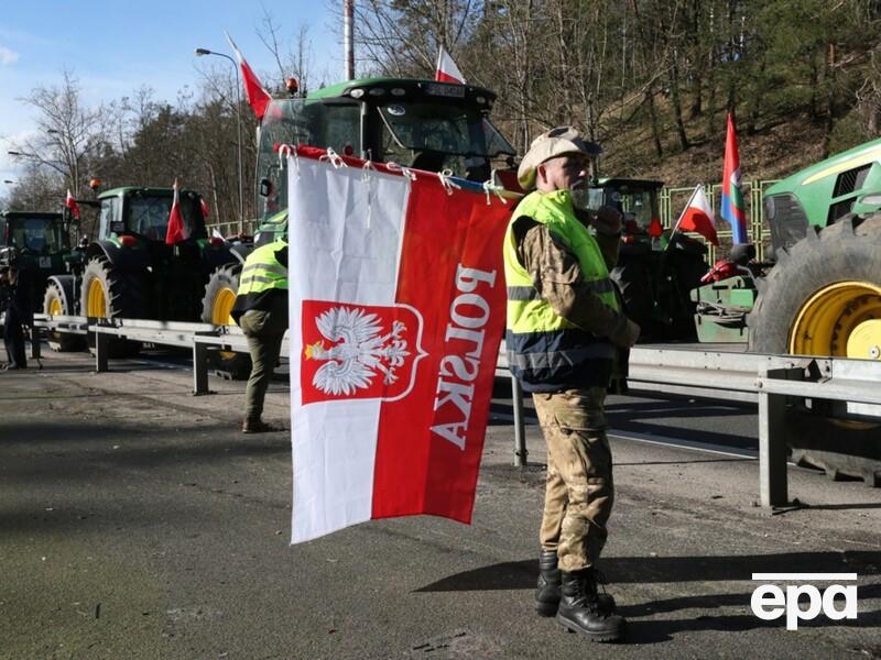 Польские фермеры разблокировали пункт пропуска на границе с Литвой