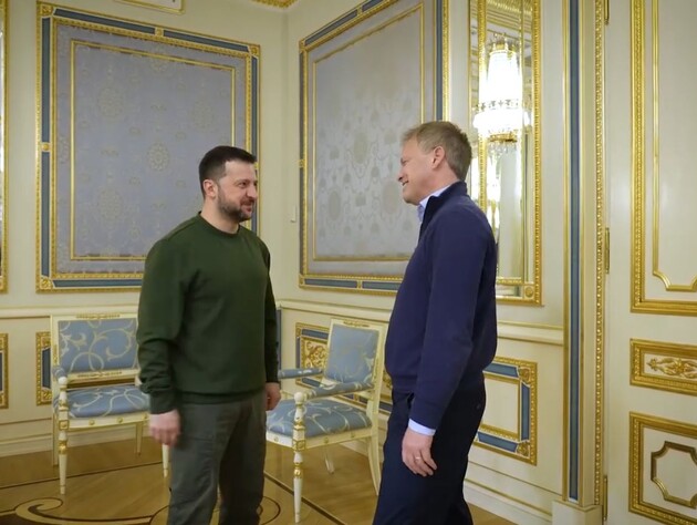 Зеленский встретился с министром обороны Великобритании. Говорили о ПВО и производстве оружия