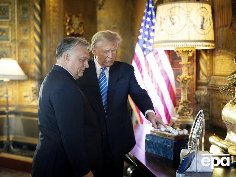 Трамп сказав, що "не дасть жодної копійки" на війну РФ проти України і "вона закінчиться" – Орбан