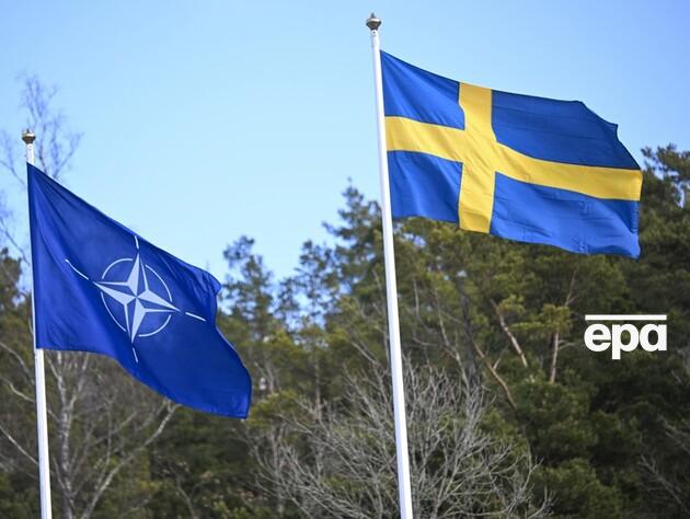В штаб-квартире НАТО подняли флаг Швеции