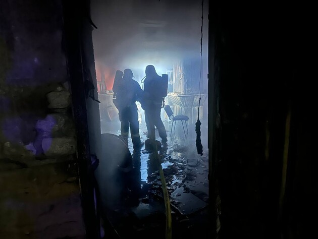 В Тернопольской области из-за атаки Shahed загорелся инфраструктурный объект – ОВА
