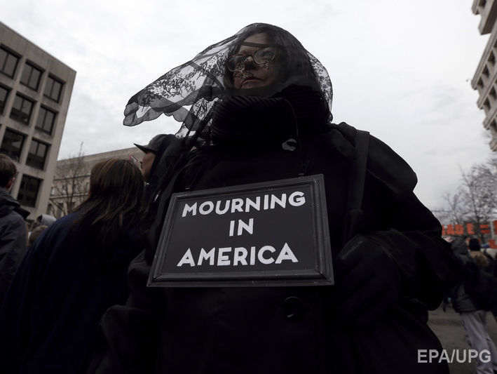 В Вашингтоне задержали 95 протестующих против инаугурации Трампа